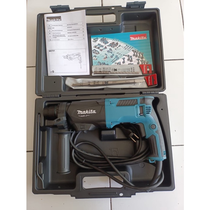 Makita M8701B Bor Beton M 8701 B 26 M8701 B26 Rotary Hammer Mesin M8701B26