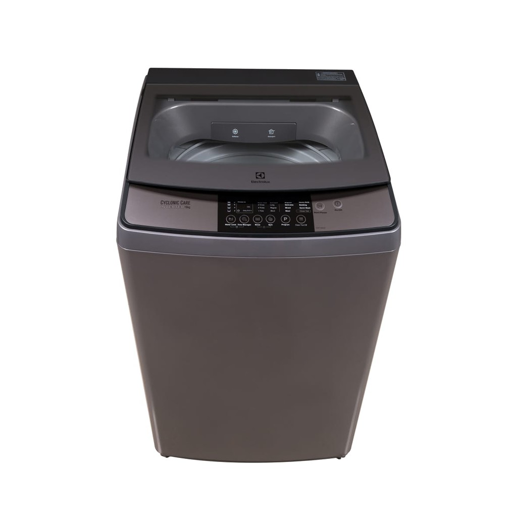 Mesin Cuci Electrolux EWT125WD Top Load 12 Kg Dark Silver