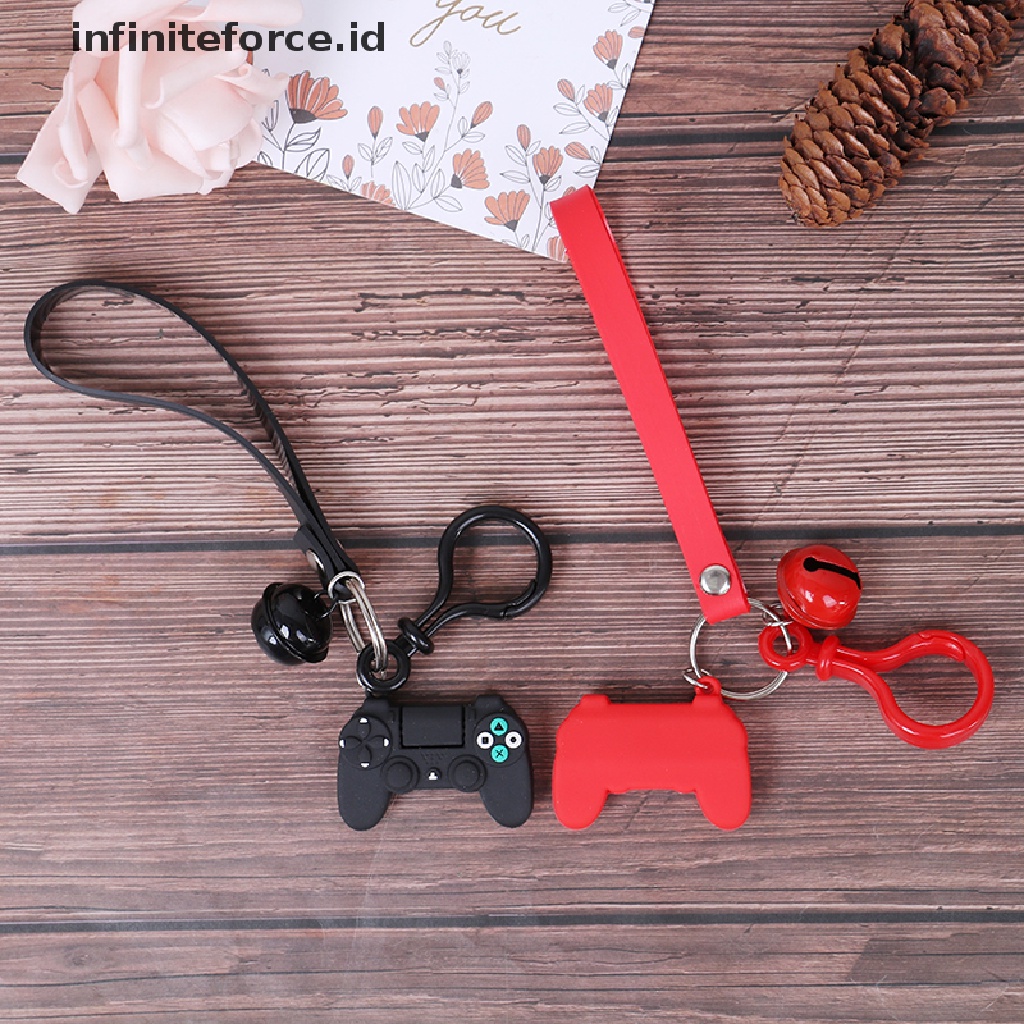 Infiniteforce.id Gantungan Kunci Bentuk Handle Game Kreatif