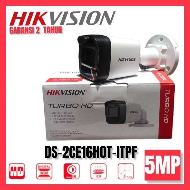 PAKET CCTV HIKVISION TURBO HD 5MP 2 KAMERA SIAP PASANG