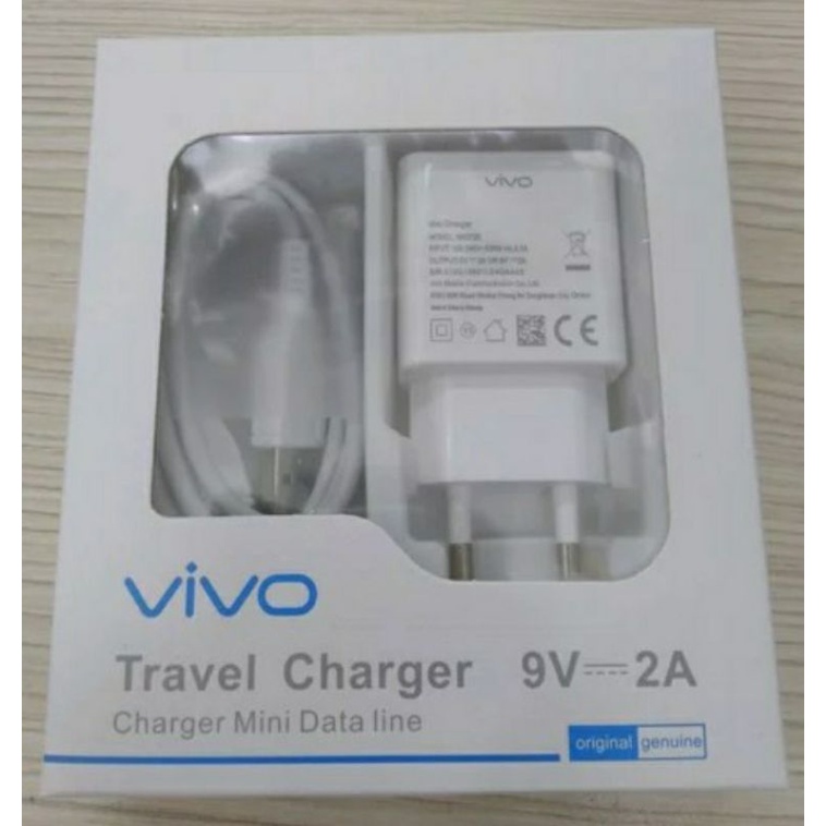 Charger Cas VIVO V3 V5 V7 PLUS X7 X9 XPlay 5 6 Y53 X20 2A 9V Fast Charging ORIGINAL