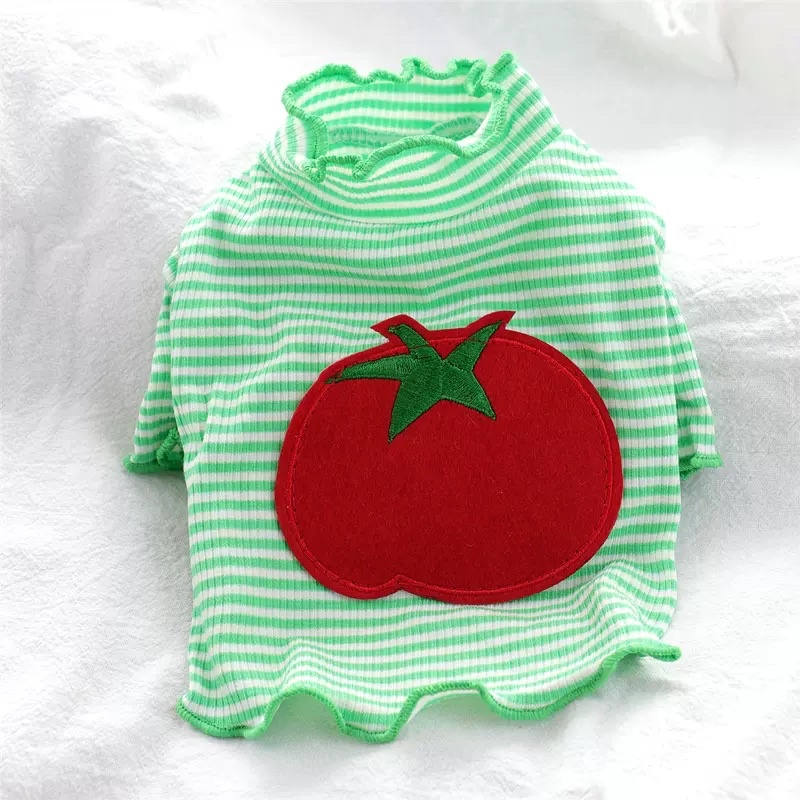 Korea Jun nee fruit stripe top