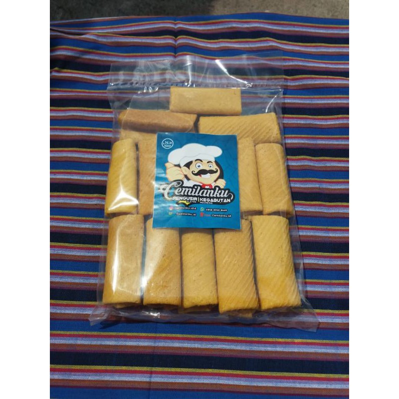

TERMURAH!! KUE ROTI SAMPE LEMPIT KEMASAN 100GRAM