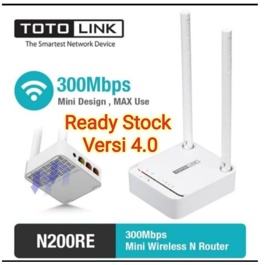 Jual Totolink N200re 300mbps Versi 4 0 Mini Wireless N Router Garansi