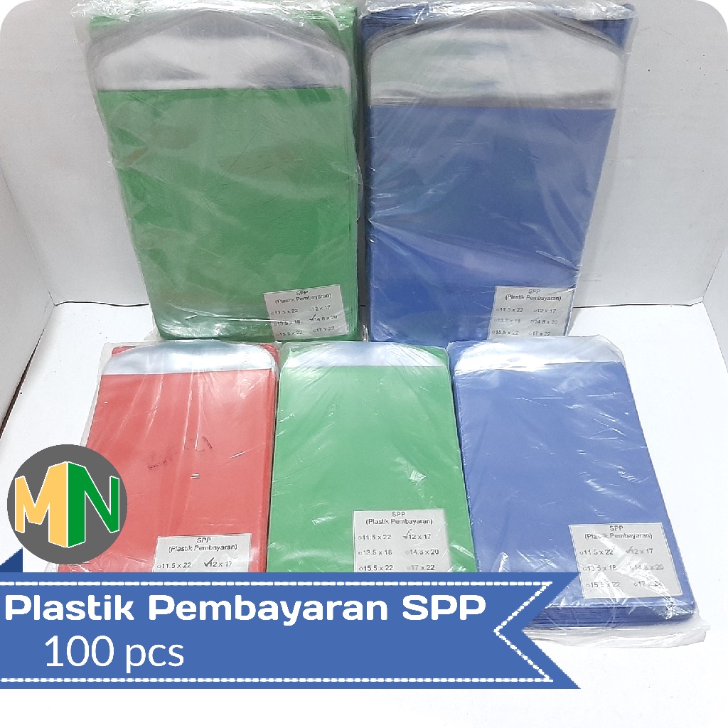 

Plastik Pembayaran Kartu SPP / Iuran 100pcs