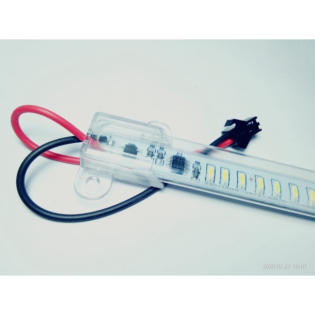 [DSP-9171] LED HARD STRIP 4014 14WATT COLD WHITE 10.000K CASING TRANSPARAN MIKA AC 220V