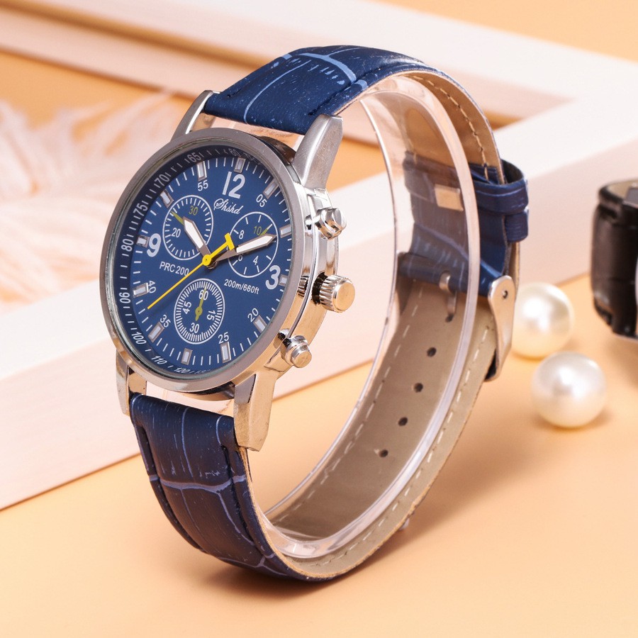 Jam Tangan SHSHD ANGKA - Watch Casual Men/Jam Tangan Analog Pria New Fashion-High Quality