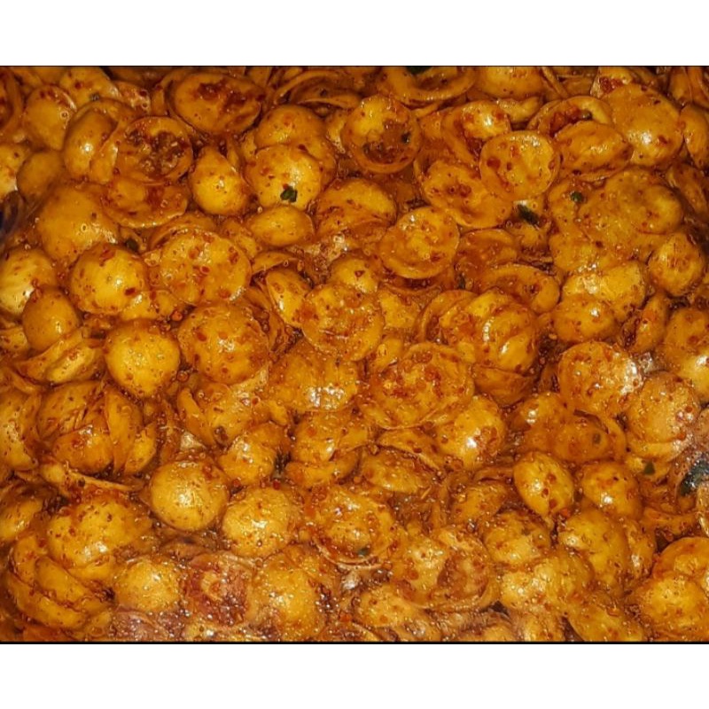 

Snack kerupuk sebring kerang pedas gurih jeruk nipis