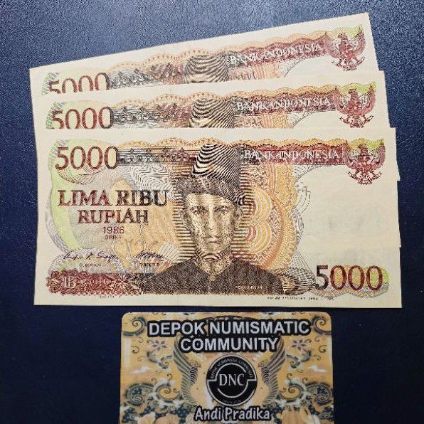 Uang Kuno 5000 Rupiah Teuku Umar