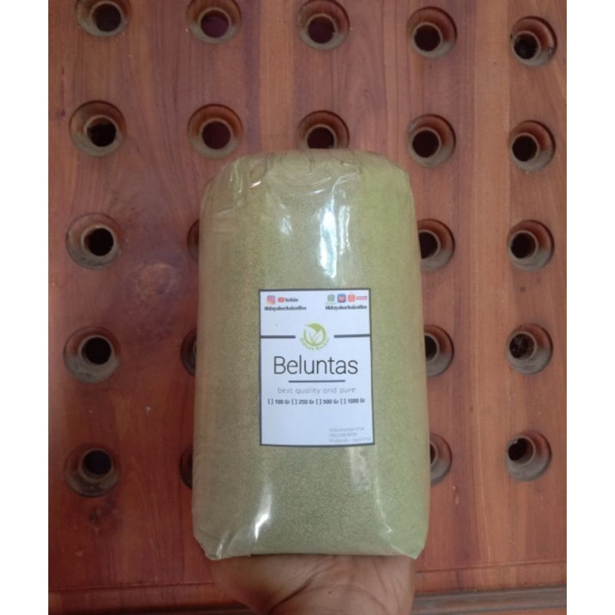 

Bubuk Daun Beluntas 1kg Grade A Halus & Murni