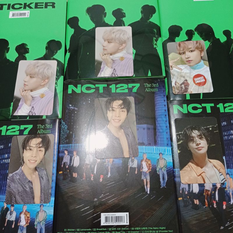 [READY STOCK] NCT 127 STICKER UNSEALRD STICKY PC JUNGGOO HAECHAN SEOUL CITY JOHNNY JAEHYUN