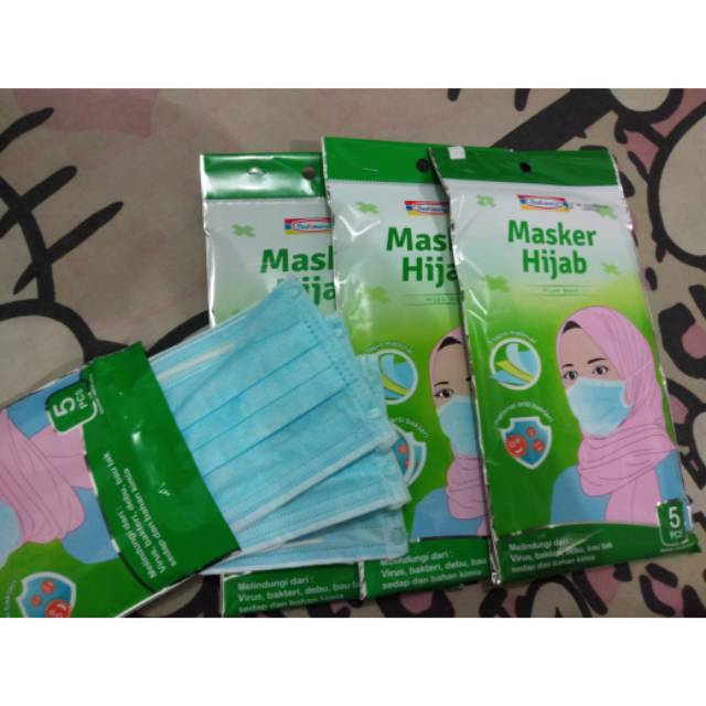 Masker indomaret hijab