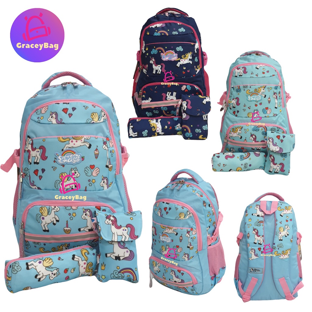 GB-76411S Tas Ransel Anak Perempuan Silvergirl by Alto