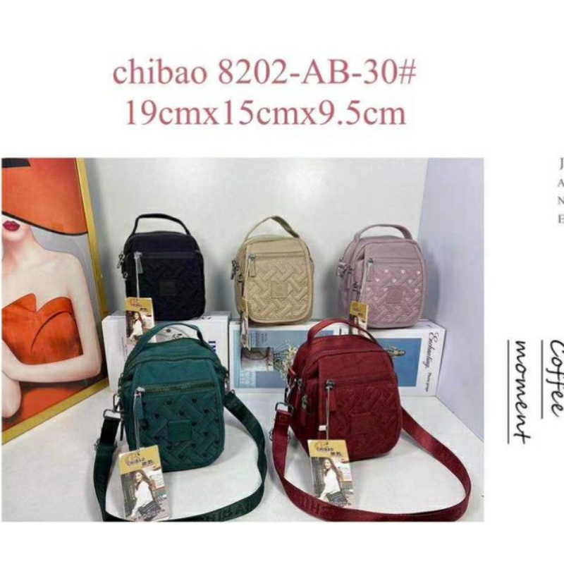 Tas Kanvas Chibao Bordir 3in1 CB8202-AB-30 4Sleting