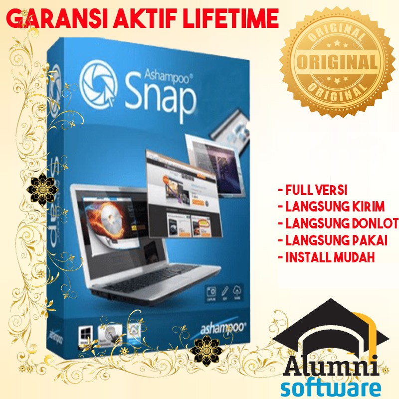 [FULL VERSION] Ashampoo Snap 11 - GARANSI AKTIVASI