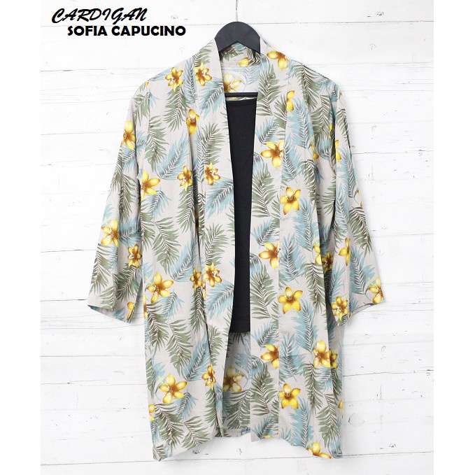 HipNop OUTER CARDIGAN SOFIA CARDI MOTIF BUNGA MONALISA PAKAIAN WANITA MIX