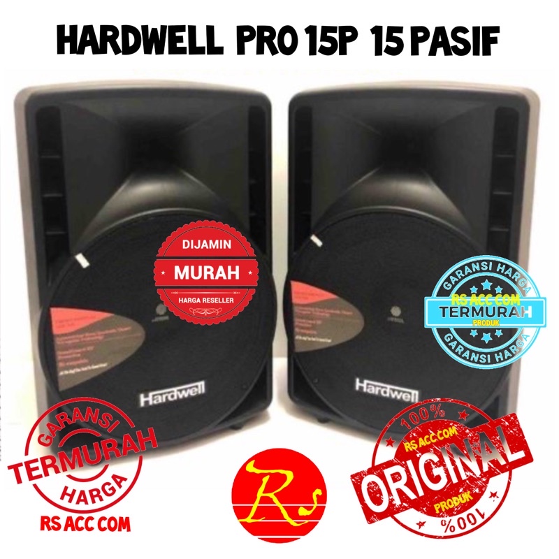 Jual Speaker Pasif Inch Hardwell Pro P Original Pt Resmi Shopee