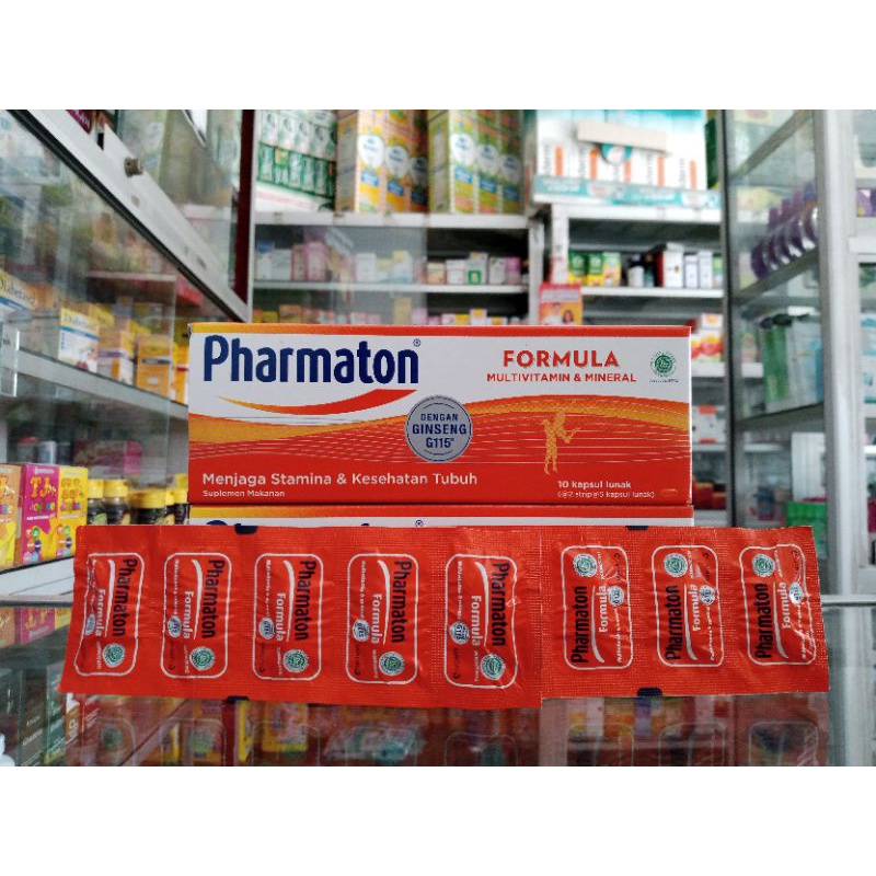 PHARMATON 1 BOX 2 Strip @5 Kapsul - ED 03/2025