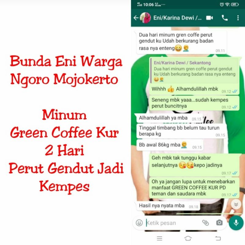 Green coffee kur