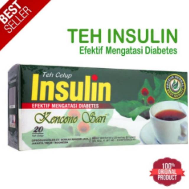 

Teh Diabet / Teh Celup Diabet Daun Insulin KS