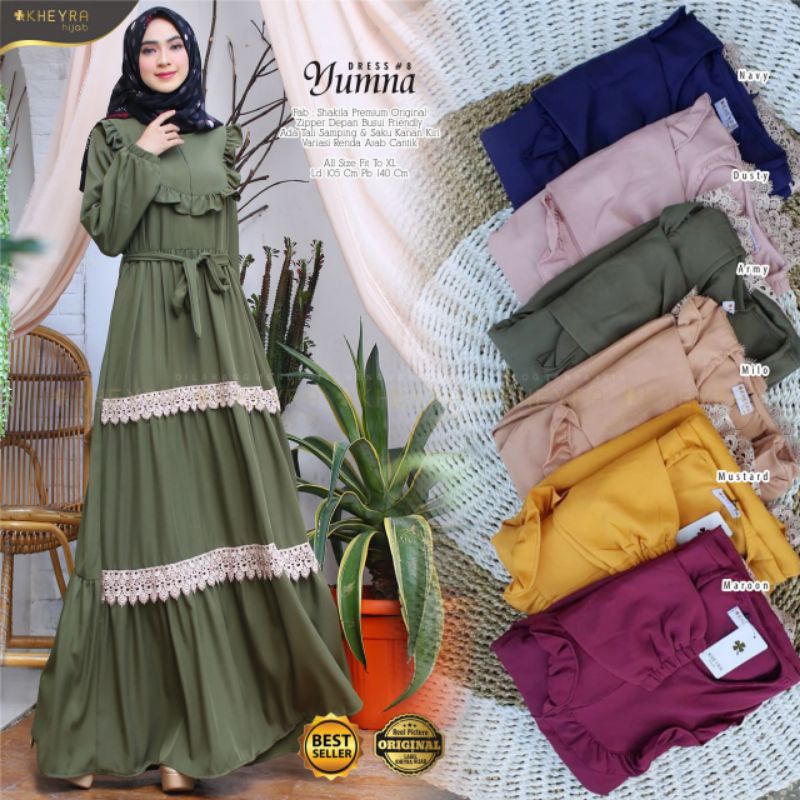 YUMNA DRESS BY KHEYRA