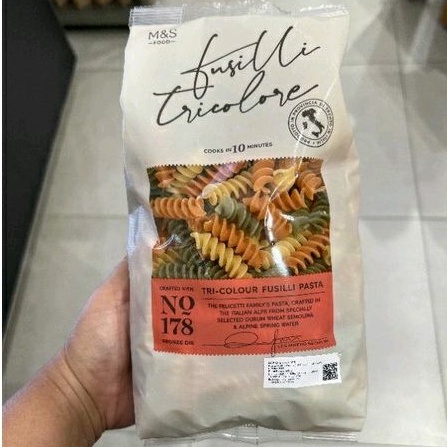 

MARKS & SPENCER M&S Tri Colour Fusilli Pasta 500g