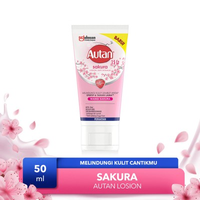 AUTAN SAKURA LOTION ANTI NYAMUK 50 ML [ORIGINAL]