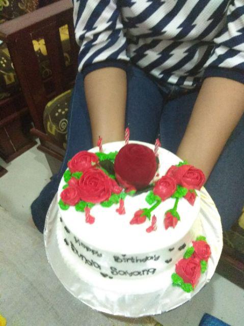 Kotak / Box Cincin Couple Bentuk Mawar