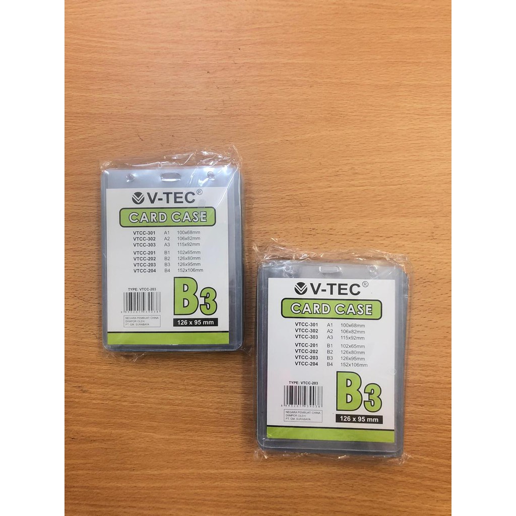 

V-TEC ID CARD CASE VTCC-203 uk B3 ISI 20