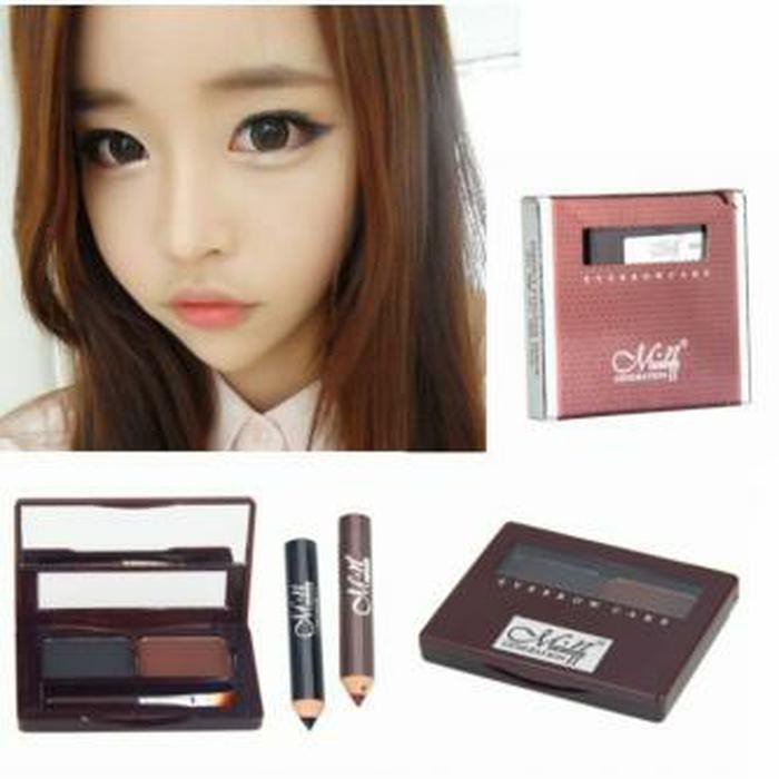 Terlaris Eyebrow Cake Menow New / Eyebrow Mn Cake Plus 2 Pensil