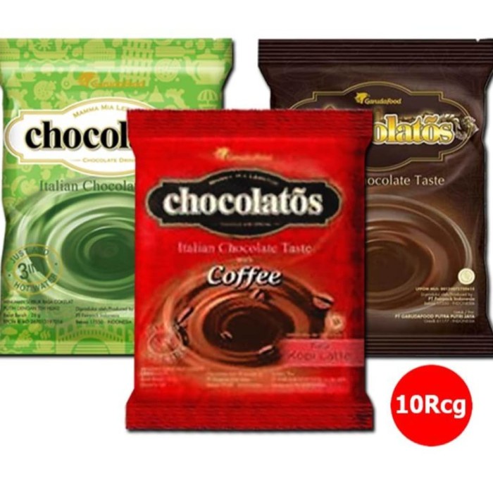 

CHOCOLATOS DRINK 1 RENCENG ISI 10 SACHET CHOCOLATOS COKLAT CHOCOLATOS MATCHA