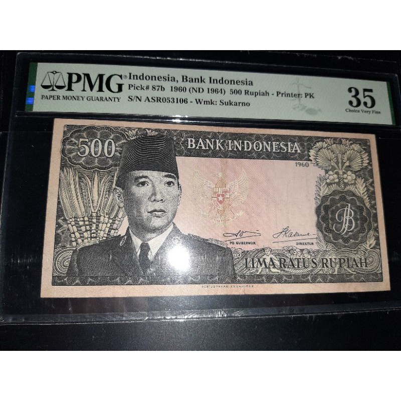 500 Soekarno PMG 35