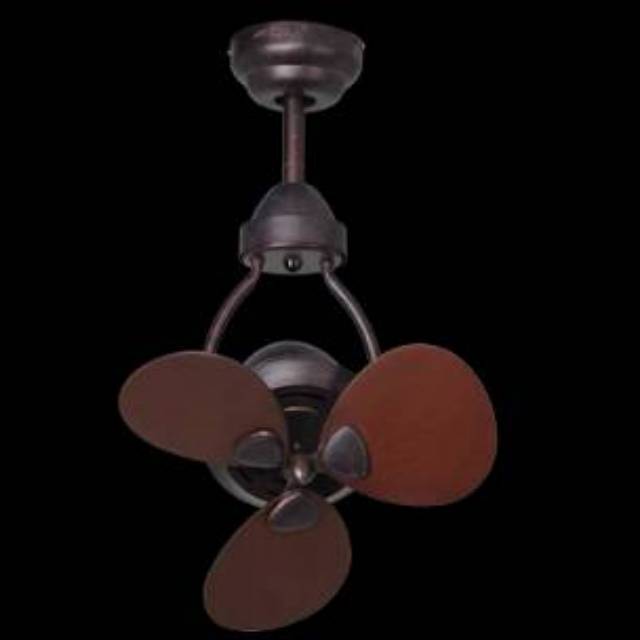 Kipas Angin MT.Edma MINI Bronze ( Walnut )