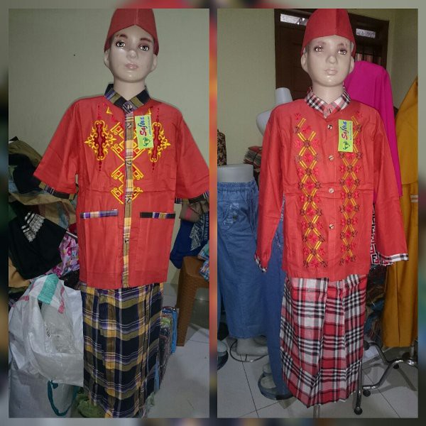 SARKOCI ANAK UMUR 9-10th SETELAN BAJU KOKO PAKAIAN MUSLIM MURAH