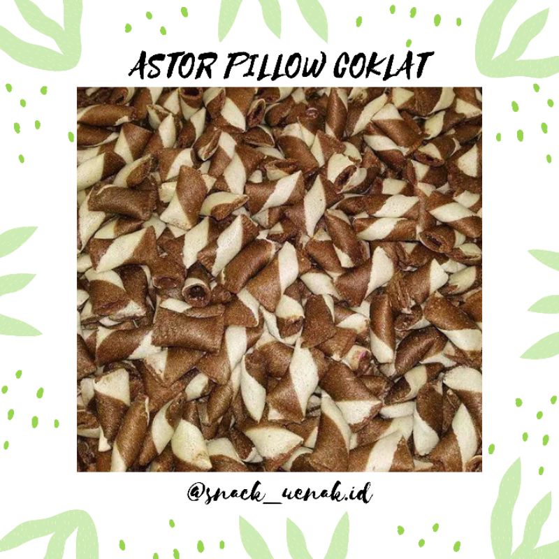 

SNACK KILOAN ASTOR PILLOW COKELAT 500 GRAM | CEMILAN MURAH MAKASSAR