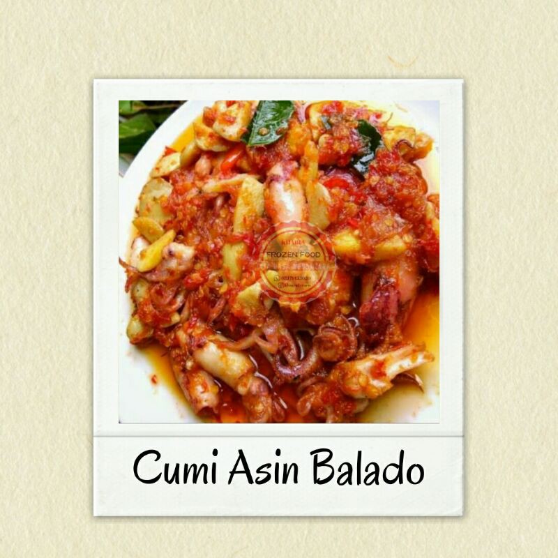 

Cumi Asin balado