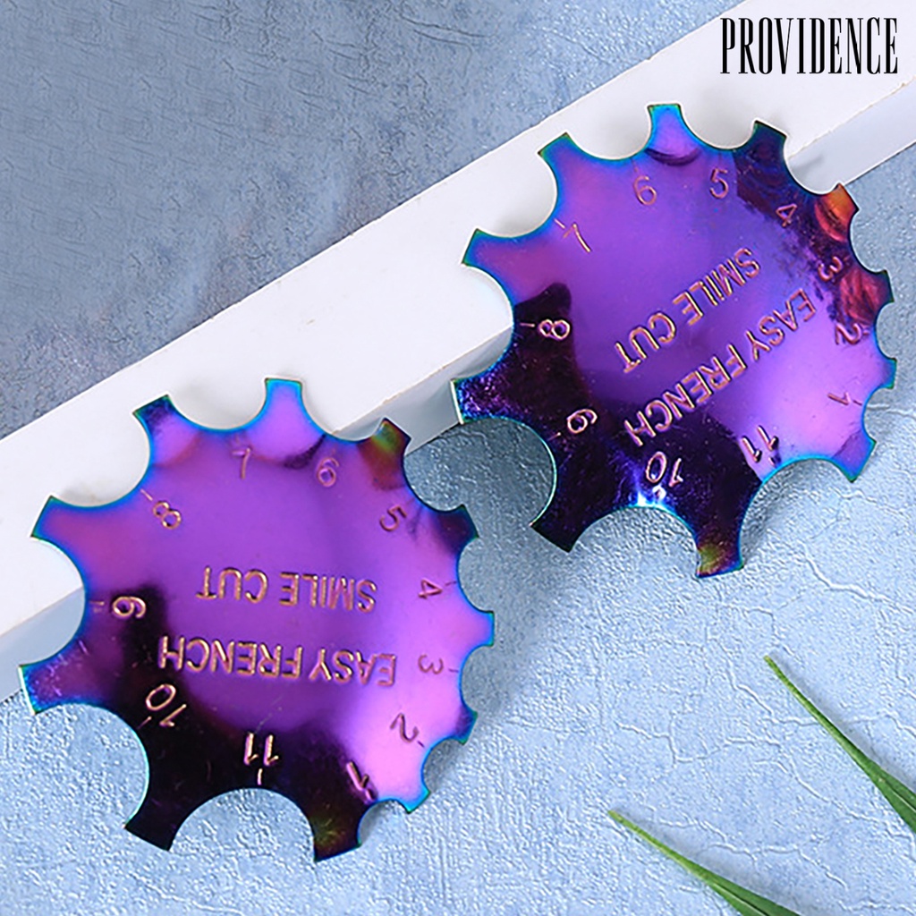 Providence Nail Cutter Plate French Style Nails Shaping Rust-Proof Nail Art Manicure Edge Trimmer for Female