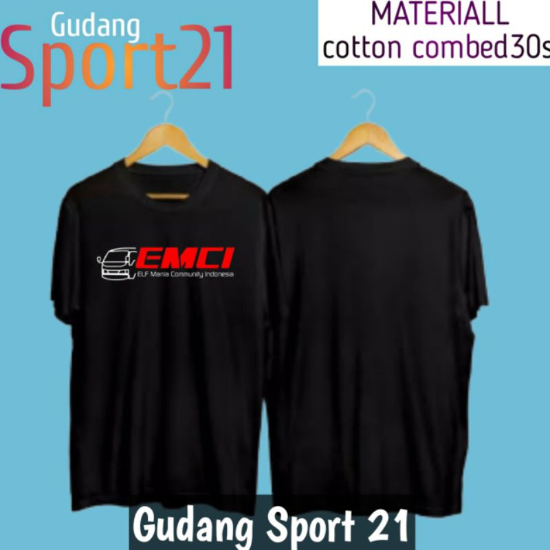 kaos baju EMCI elf mania INDONESIA comunity kaos otomotif