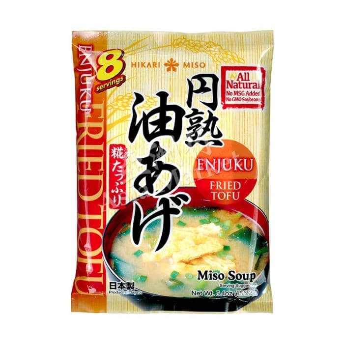 

HIKARI ENJUKU INSTANT MISO SOUP FRIED TOFU-MISO SOUP JEPANG 8 SERVING