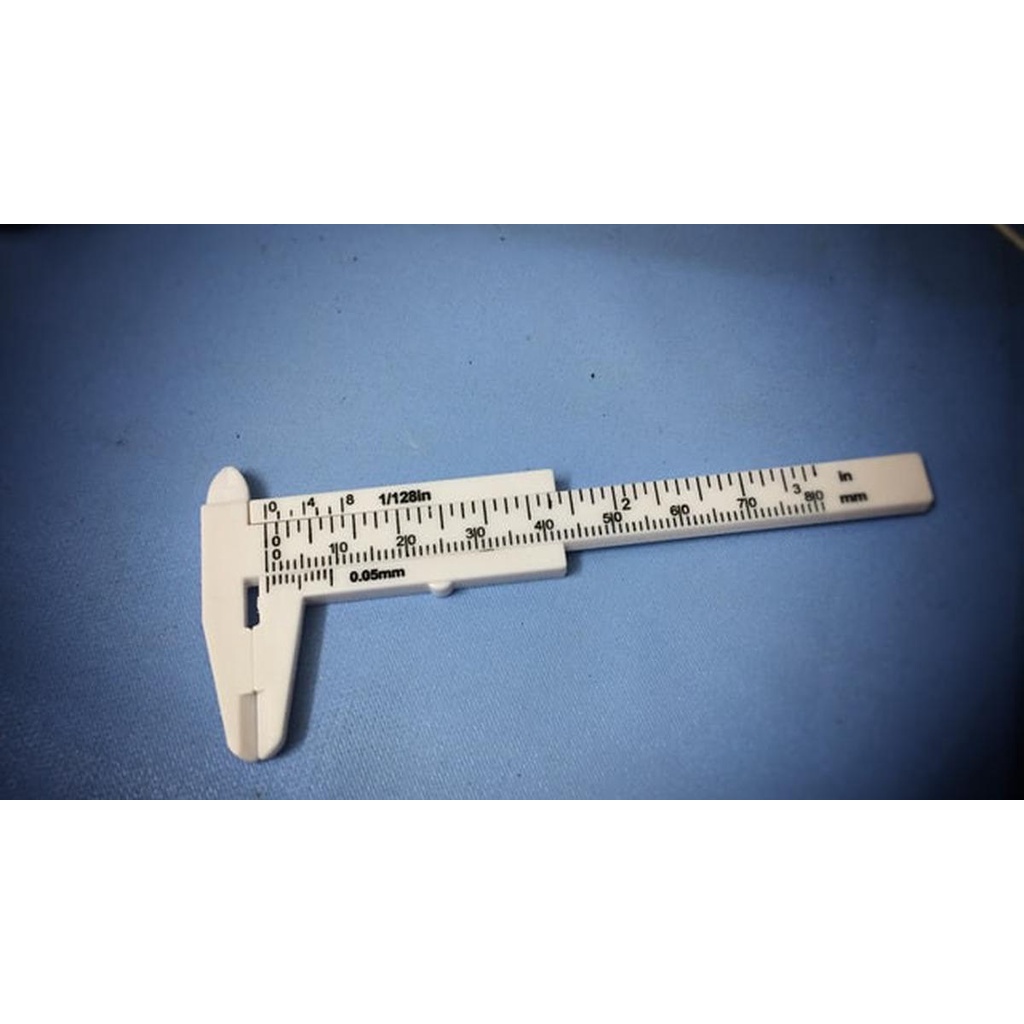 Jangka sorong Pengukur Vernier Caliper Mini plastik