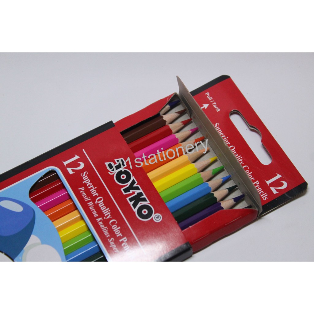 

PENSIL WARNA JOYKO 12 WARNA