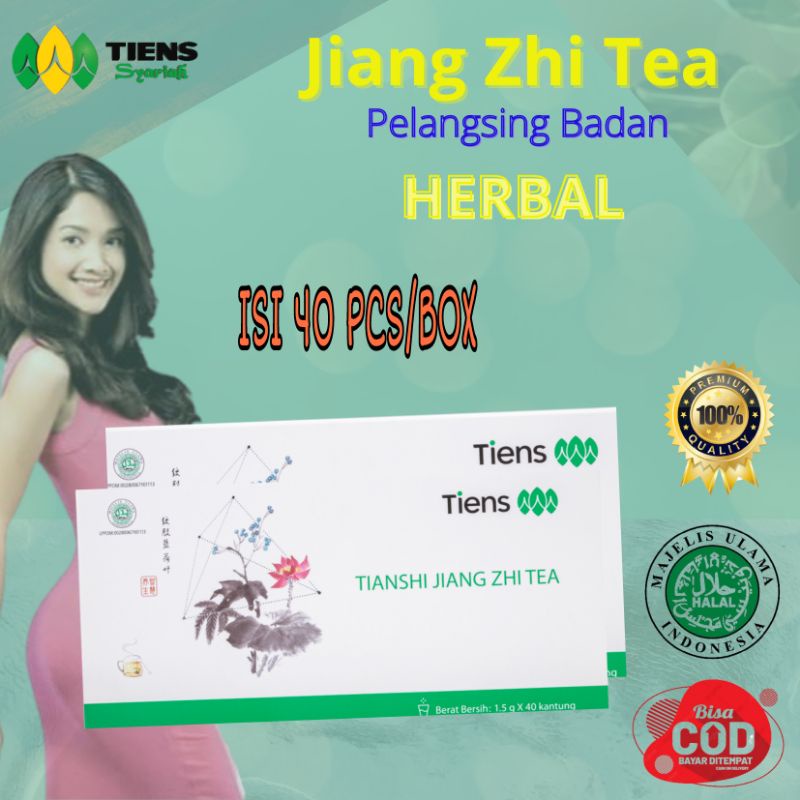Teh Pelangsing Badan Jiang Zi tea Tiens Ampuh menurunkan berat badan