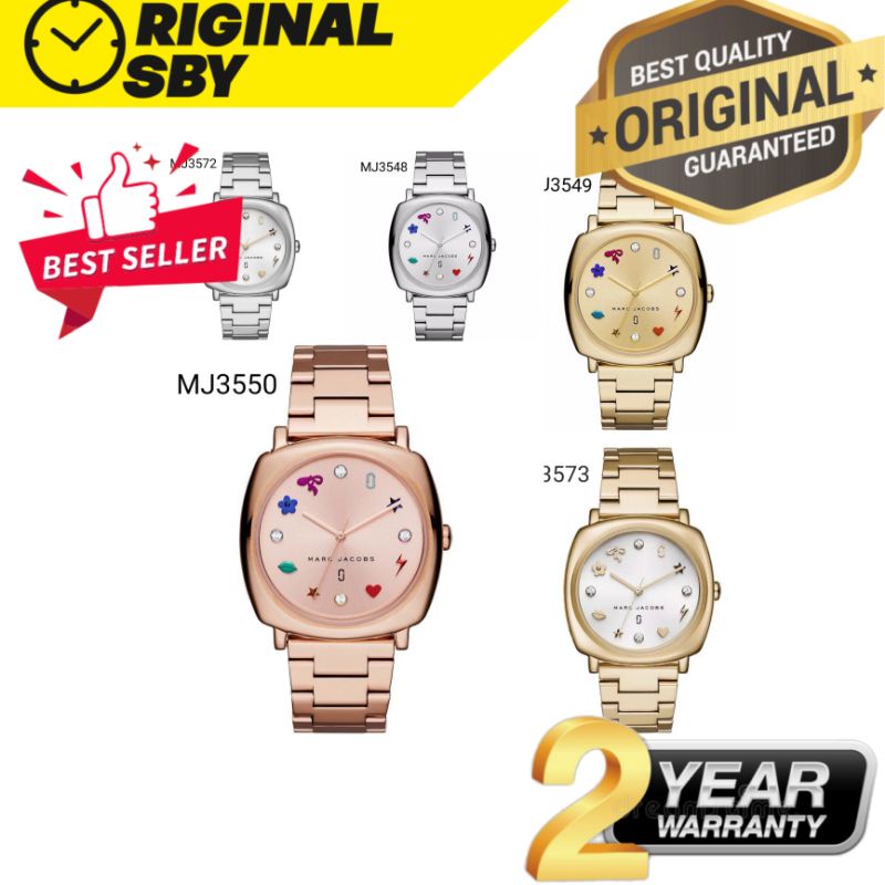 JAM TANGAN PRIA WANITA | RANTAI | KULIT | KARET | MURAH | pria marc jacobs strap all stainless steel
