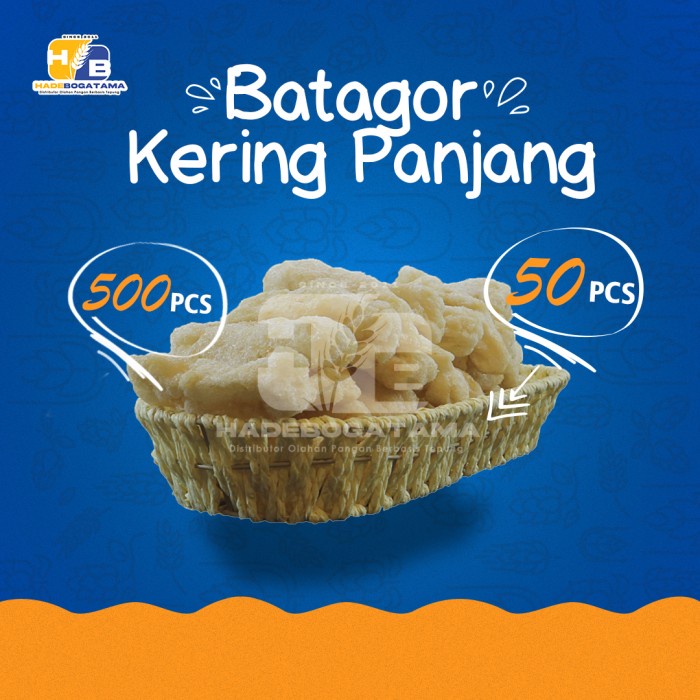 

Buah Kering - Batagor Kering Isi 500 Buah