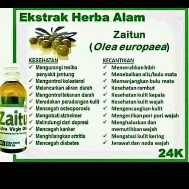 

Zaitun extra virgin oil