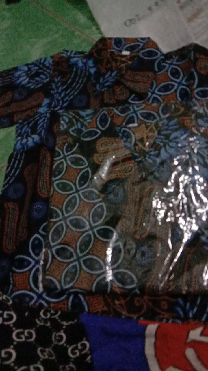 Hem Anak Dan Ayah  Batik Pria Seragam