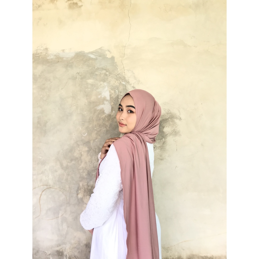 Pashmina Instan Jersey Premium Grade Terbaik