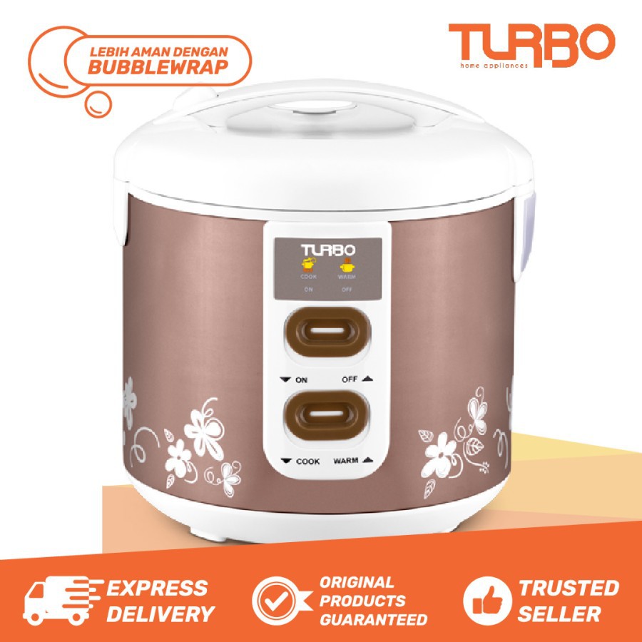 Turbo New Rice Cooker 2L Penanak Nasi CRL1201 400W Garansi Resmi