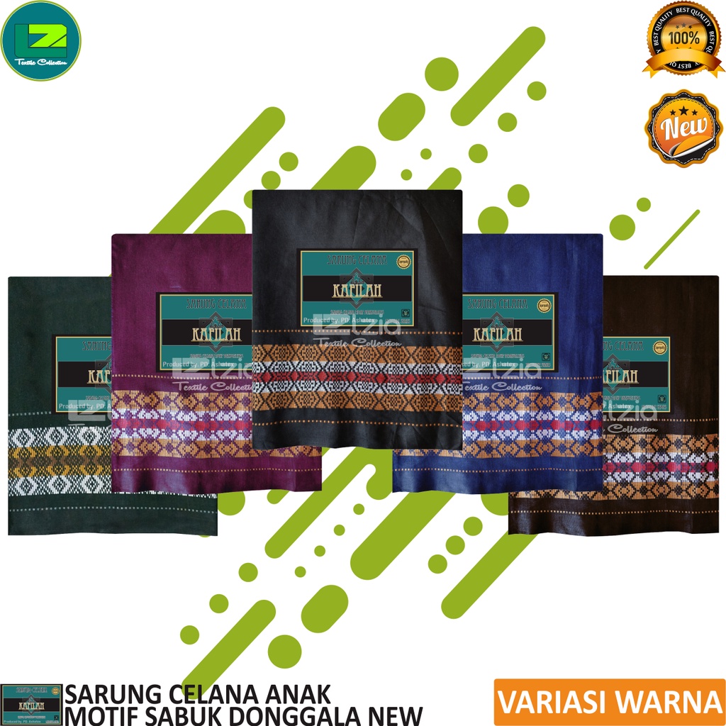 Sarung Celana Anak Laki laki Motif Donggala New 1 - 7 Tahun KAFILAH