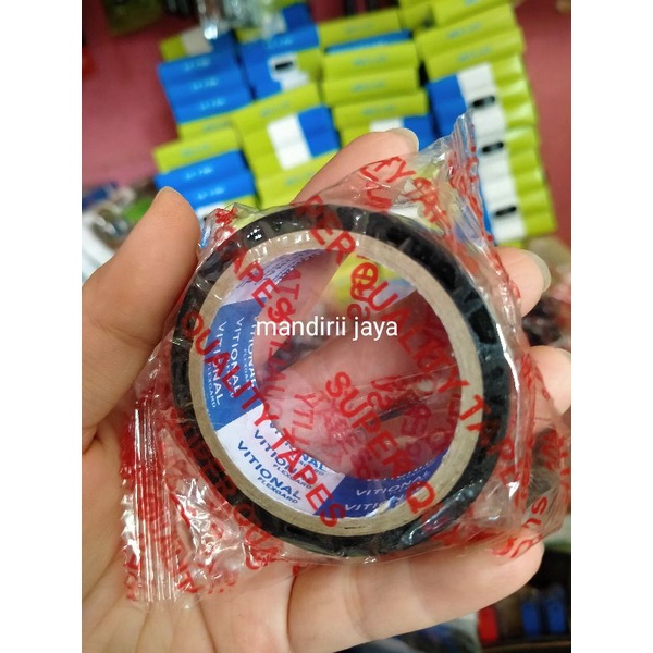 isolasi Hitam / perekat serbaguna / isolasi kabel listrik